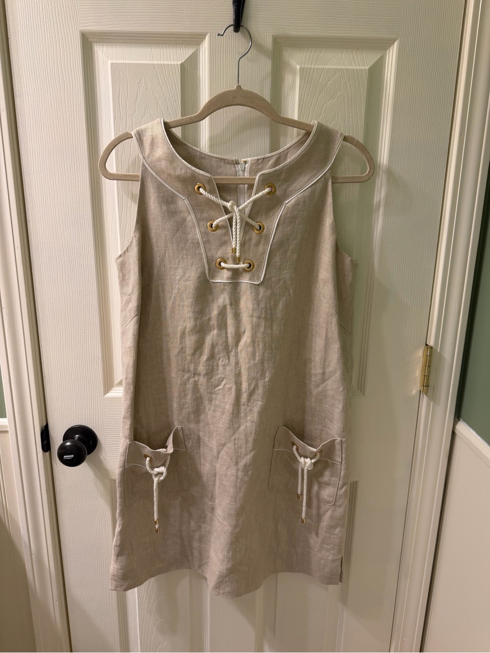 Lilly Pulitzer Linen Nautical Shift Dress